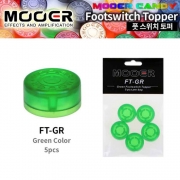 Mooer Audio FT-GR|무어오디오 이펙터 풋스위치 토퍼 (5 pcs)-그린