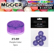 Mooer Audio FT-PP|무어오디오 이펙터 풋스위치 토퍼 (5 pcs)-퍼플