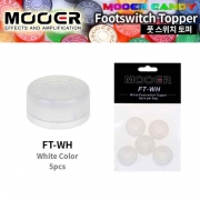 Mooer Audio FT-WH|무어오디오 이펙터 풋스위치 토퍼 (5 pcs)-화이트