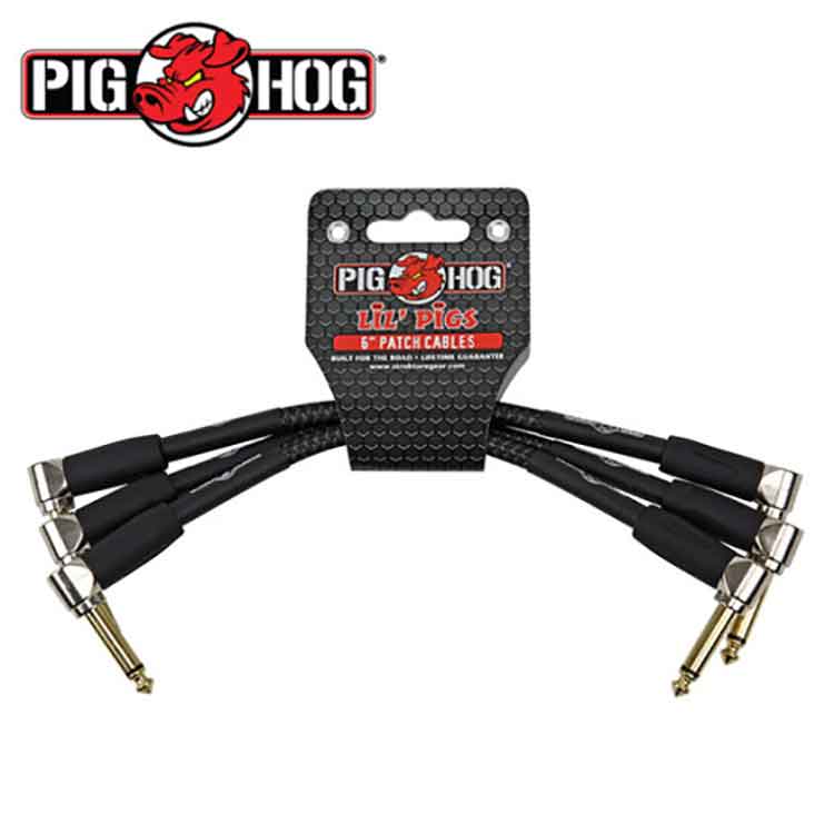 PIG HOG PHLIL6BK|피그호그 기타이펙터 패치케이블