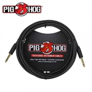 PIG HOG PCH10BK|피그호그 3m 기타케이블 / 베이스케이블 / 악기케이블(양방향 일자)-블랙