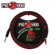 PIG HOG PCH10PL|피그호그 3m 기타케이블 / 베이스케이블 / 악기케이블(양방향 일자)-타탄