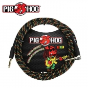 PIG HOG PCH10RAR|피그호그 3m 기타케이블 / 베이스케이블 / 악기케이블(한쪽 ㄱ자)-라스타