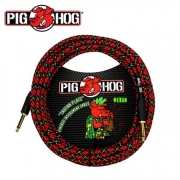 PIG HOG PCH20PL|피그호그 6m 기타케이블 / 베이스케이블 / 악기케이블(양방향 일자)-타탄