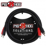 PIG HOG PD-RCA06|피그호그 1.8m 스테레오 듀얼 케이블 (RCA- RCA)