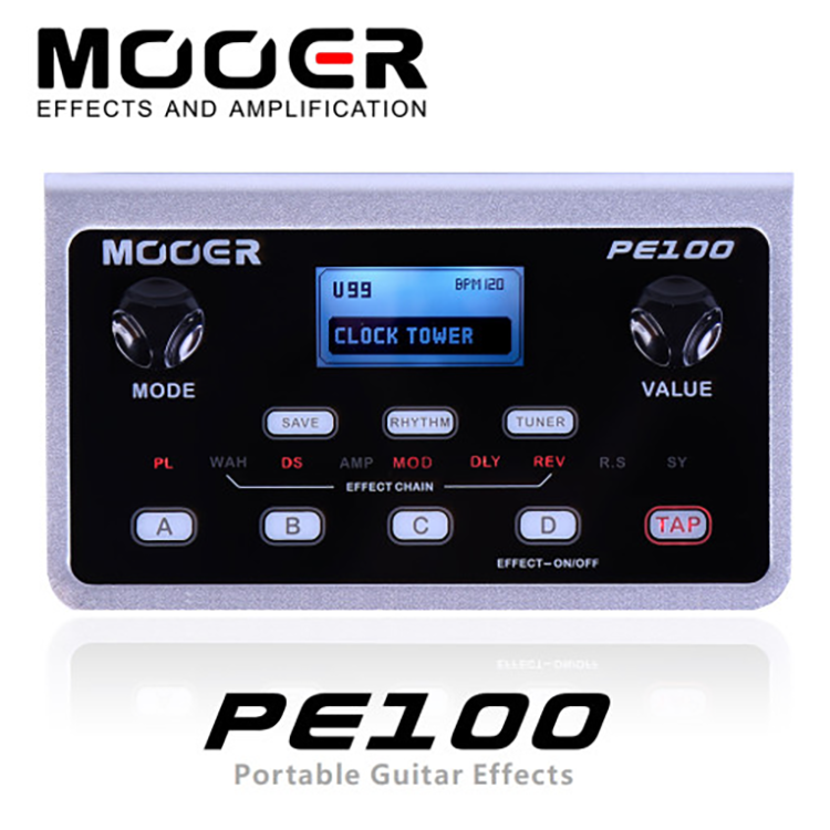 Mooer Audio PE100|무어오디오 포터블 멀티이펙터