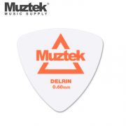Muztek DWT-60|뮤즈텍 기타 피크 (0.60mm) 트라이앵글 델린