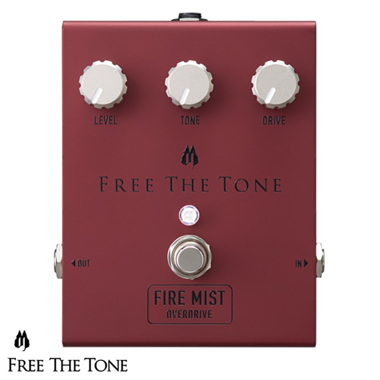 FreeTheTone Fire Mist FM-1V | 프리더톤 퍼스트 미스트, 진정한 브리티시 락 사운드 오버드라이브 페달