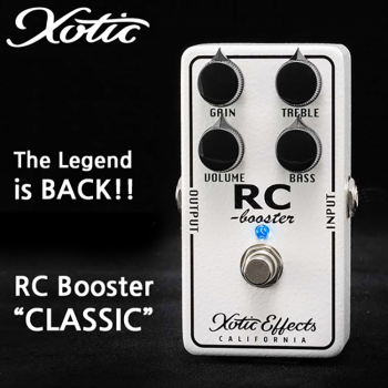 Xotic RC Booster Classic - RCB-CL | 소틱 부스터 클래식 이펙터
