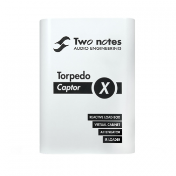 Two Notes Torpedo CAPTOR X | 투 노츠 톨피토 캡터 X 리액티브 로드박스 케비넷 시뮬레이터