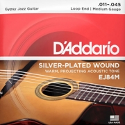 다다리오 어쿠스틱 기타 스트링 - Daddario EJ84M ACOUSTIC GUITAR STRING FRETTED (011-045/클래식 기타 타입 매듭)