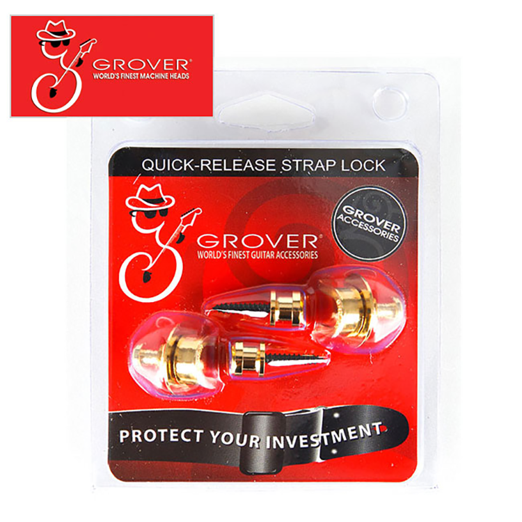Grover Strap Lock 그로버 스트랩락 (GP800G) - Gold