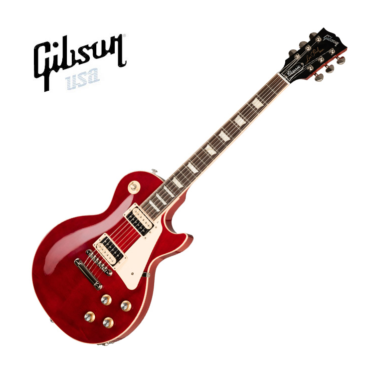 Gibson Modern Collection Les Paul Classic (LPCS00TRNH1) / 깁슨 모던 컬렉션 레스폴 클래식 일렉기타 - Translucent Cherry