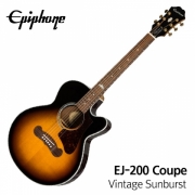 Epiphone J-200EC Studio Parlor Solid Top / 에피폰 탑솔리드 통기타 (EEJPVSGH3) - Vintage Sunburst