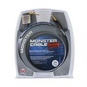 Monster Prolink Bass Cable 21ft Angled to Straight | 몬스터 베이스 기타 프로링크 케이블 (MBASS2-21AWW) - 6.4m