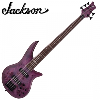 [Jackson] X Series SPECTRA SBXP V (Active/Passive) / 잭슨 5현 스펙트라 베이스기타 - Transparent Purple Burst