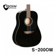 삼익 SGW S-200OM BLK 어쿠스틱 기타
