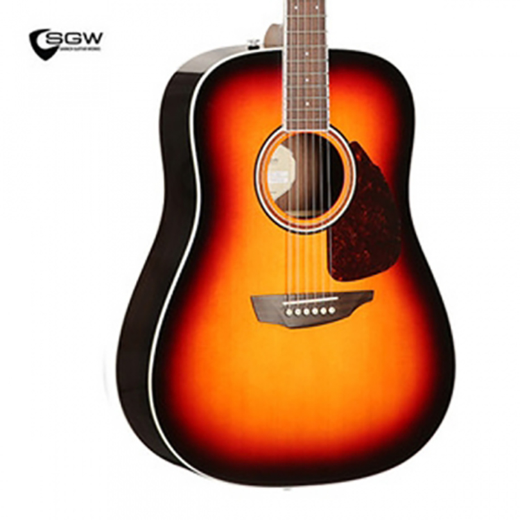 삼익 SGW S-500D 3TS 탑백솔리드 어쿠스틱 기타