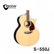 삼익 SGW S-550J NAT 탑백솔리드 어쿠스틱 기타