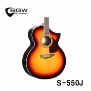 삼익 SGW S-550J 3TS 탑백솔리드 어쿠스틱 기타