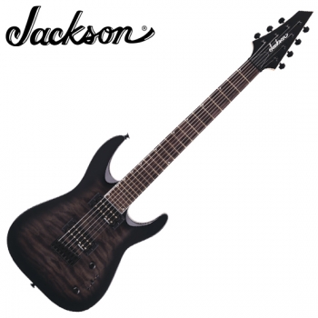 Jackson JS Series Dinky™ Arch Top JS22Q-7 DKA HT (Hard Tail) / 잭슨 딩키 아치탑 일렉기타 - Transparent Black Burst