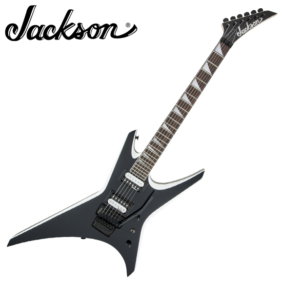 [Jackson] JS Series Warrior™ JS32 / 잭슨 워리어 일렉기타 - Black with White Bevels