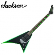 [Jackson] X Series Rhoads RRX24 / 잭슨 X 시리즈 랜디로즈 시그니처 일렉기타 - Black with Neon Green Bevels