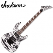 Jackson X Series Soloist™ SLX DX SWIRL / 잭슨 X 시리즈 솔로리스트 일렉기타 - Satin White Swirl