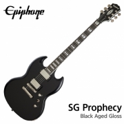 Epiphone SG Prophecy / 에피폰 SG 프로페시 일렉기타 (EISYBAGBNH1) - Black Aged Gloss
