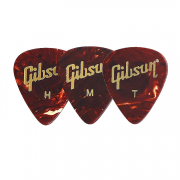 Gibson Tortoise Picks 12 Pack/ 깁슨 톨토이즈 셀룰로이드 기타 피크 12개  Heavy, Medium, thin