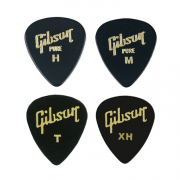 Gibson 1/2 Gross Standard Style Picks | 깁슨 1/2 그로스 스탠다드 스타일 피크 (APRGG-74) X-Heavy, Heavy, Medium, thin