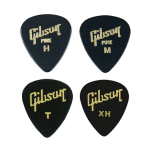 Gibson 1/2 Gross Standard Style Picks | 깁슨 1/2 그로스 스탠다드 스타일 피크 72개 패키지 (X-Heavy, Heavy, Medium, thin)