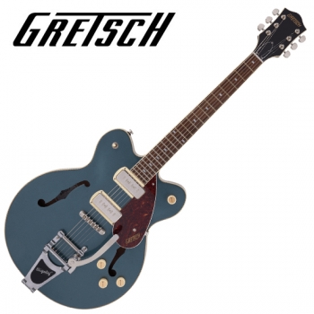 [Gretsch] STREAMLINER™ G2622T-P90 with Bigsby®, FideliSonic™ 90 pickups / 그레치 센터 블럭 더블컷 세미할로우 바디 - Gunmetal