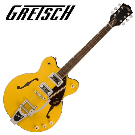 [Gretsch] STREAMLINER™ G2604T Rally II with Bigsby® / 그레치 더블컷 세미할로우 바디 - Bamboo Yellow and Copper Metallic