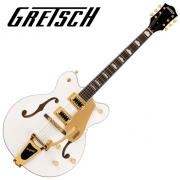 [Gretsch] G5422TG / 그레치 더블컷 할로우바디 골드파츠 - Snowcrest White