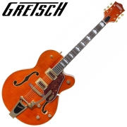 [Gretsch] G5420TG LTD / 그레치 싱글컷 풀할로우 바디 금장 Made in Korea - '50s Headstock Orange Stain