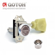 [Gotoh] Locking Machine Head, 3+3 (G-SD90-SL/MGT N) I 고또 3:3 튤립 버튼 락킹 - Nickel