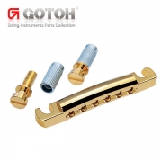 [Gotoh] Alumiume Stop Tailpiece (GE101A GG) / 고또 알루미늄 테일피스 - Gold