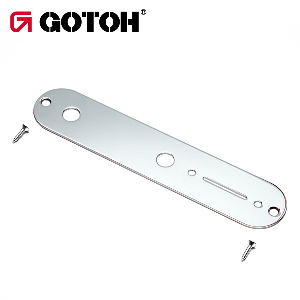 [Gotoh] Control Plate (CP-10 CR) / 고또 텔레캐스터 컨트롤 플레이트 - Chrome