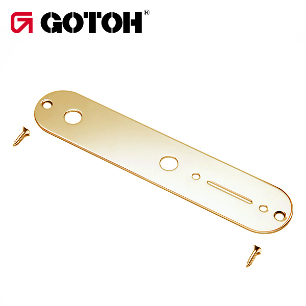 [Gotoh] Control Plate (CP-10 GG) / 고또 텔레캐스터 컨트롤 플레이트 - Gold