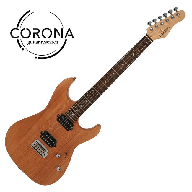 [Corona] Modern Standard Electric Guitar I 코로나 모던 스탠다드 일렉기타 - Mahogany Satin (Laurel)