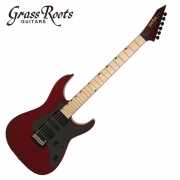 [GrassRoots] G Mirage WK HSH Electric Guitar I 그래스루츠 일렉기타 - Deep Candy Apple Red Satin