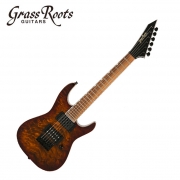 [GrassRoots] G-MR-MINI Electric Guitar I 그래스루츠 앰프내장 미니 일렉기타 - Tiger Eye