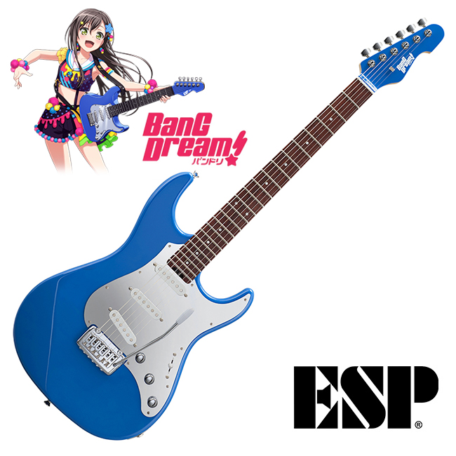 [ESP] ESP BanG Dream Poppin Party SNAPPER Tae I ESP 뱅드림 콜라보레이션 일렉기타