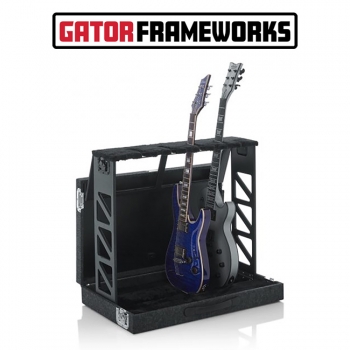 [Gator Frameworks] Rack Style 4 Guitar Stand I 게이터 랙 스타일 4단 기타 케이스 (GTRSTD4)
