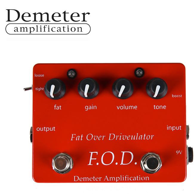 [Demeter] Fat OverDrive I 디미터 부스터 & 드라이브 (FOD-1-SD)