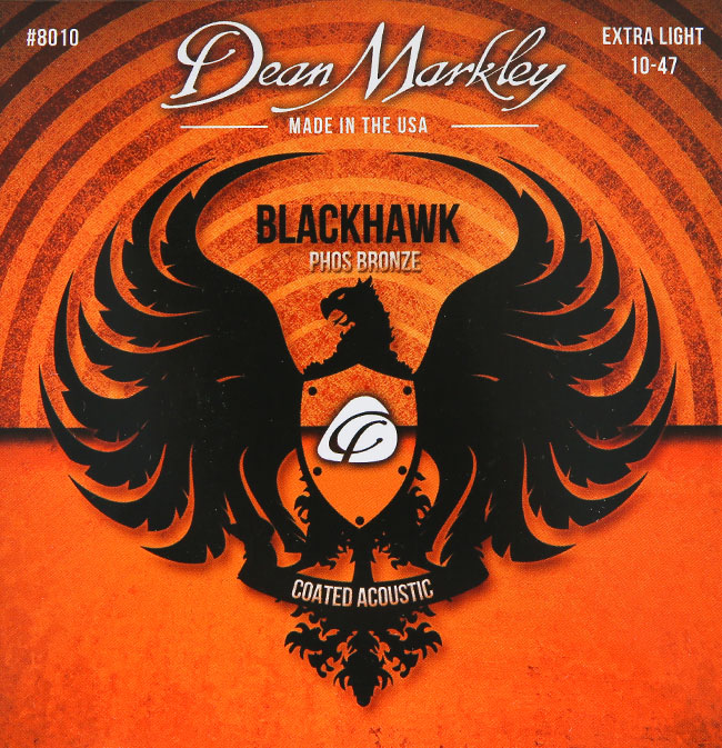 [Dean Markley] Blackhawk Coated Phosphor Bronze Acoustic Extra Light I 딘 마클리 어쿠스틱 스트링 010-047