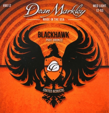 [Dean Markley] Blackhawk Coated Phosphor Bronze Acoustic Medium Light I 딘 마클리 어쿠스틱 스트링 012-053