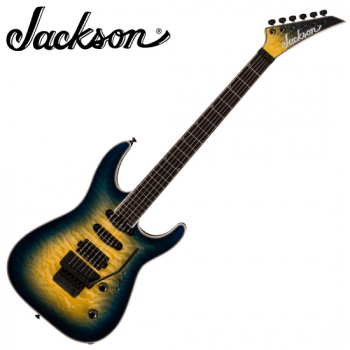 Jackson Pro Plus Series SOLOIST™ SLA3Q / 잭슨 프로 플러스 시리즈 솔로리스트 일렉기타 - Amber Blue Burst