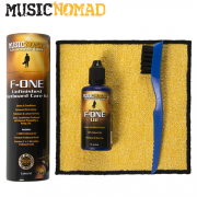 [Music Nomad] F-ONE Unfinished Fretboard Care Kit (MN125) - Oil, Cloth, Brush - 3 pc | 뮤직 노메드 지판 관리 용품 필수 패키지